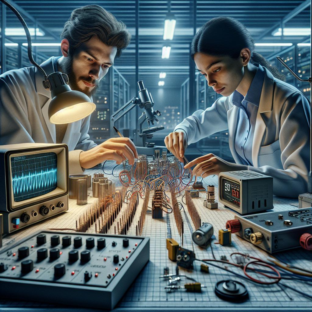 Tipps zum Aufbau und zur Messung eines Schwingkreises im Labor