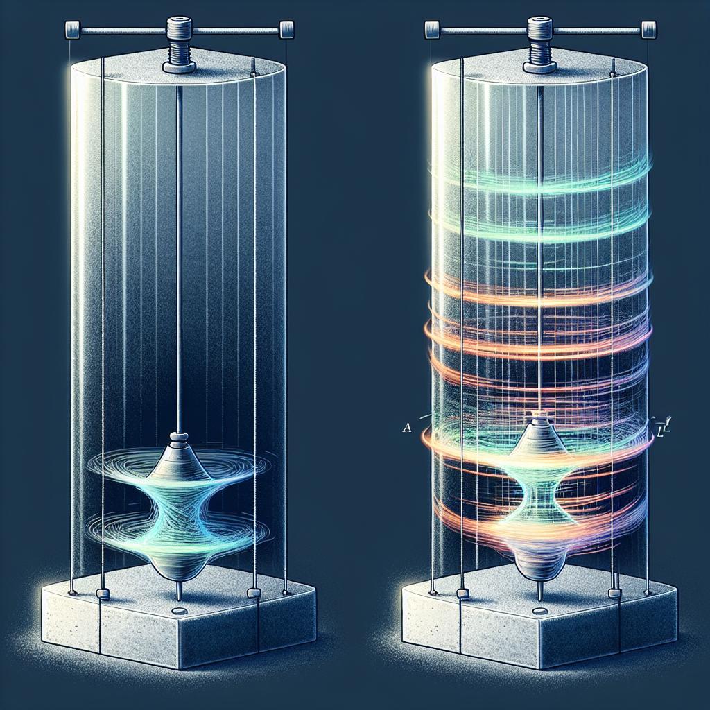 Vergleich: gedämpfte vs. ungedämpfte Schwingungen